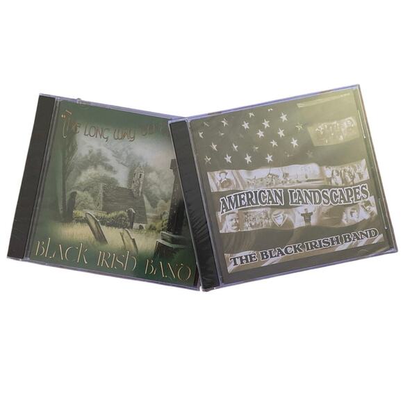 The Black Irish Band CD lot of 2 The Long Way to Tipperary & American Landscapes - Picture 2 of 9